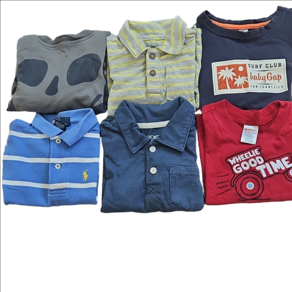 Boys Polo Shirts Bundle.      Sizes 18 -24 Months